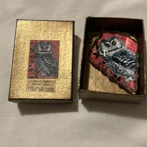 🔥Pier 1 One - Vintage Owl Magnet…never used…in box! Over 20+ yrs old A127